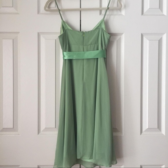 Onyx Nite Green Chiffon Dress - Picture 2 of 6